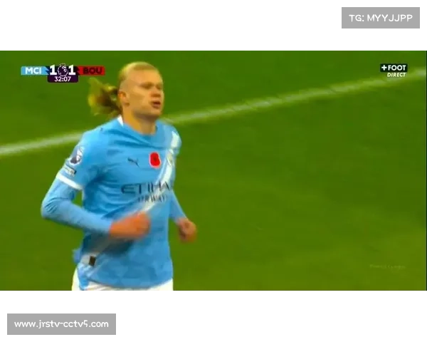 曼城3-1伯恩茅斯，哈兰德梅开二度领跑射手榜